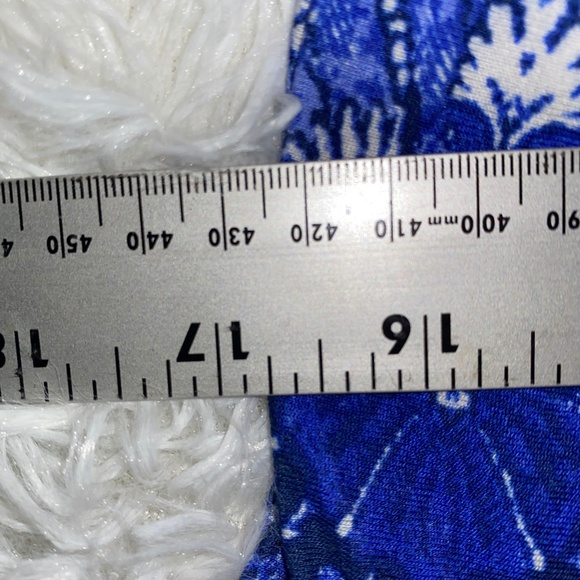 Klozlyne Blue and White Dress - Picture 5 of 6